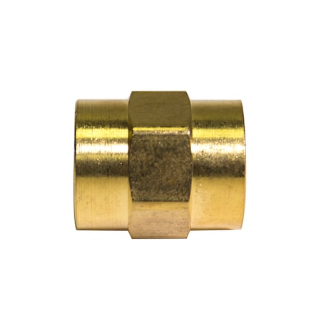 Ags Brass Coupling, Female (1/2-14 NPT), 1/bag PTU-13B